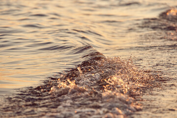 sunset at the beach 