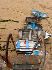 Row of boats, St Ives, Cornwall