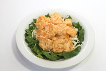 スパイシーエビマヨ