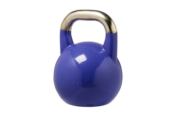 Naklejka na ściany i meble Sports equipment kettlebells color weights