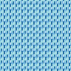 Plain pattern. Vector repeating background with geometric blue pattern