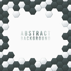 Abstract Geometric Shape Hexagon Background