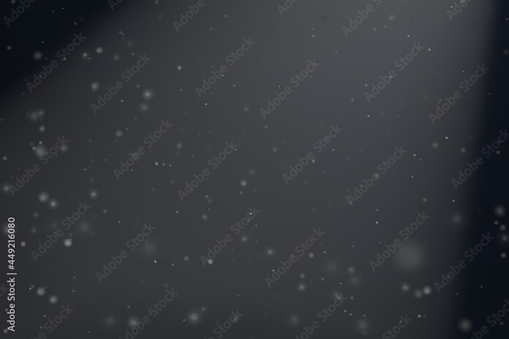 Poster abstract particle dust background with dark light