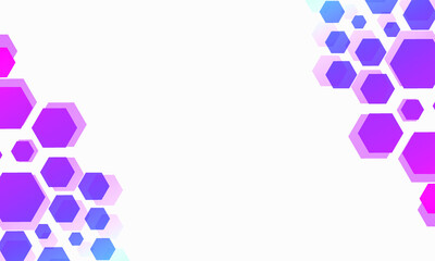 Abstract Geometric Shape Hexagon Background
