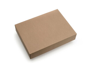 Cardboard box with shadow