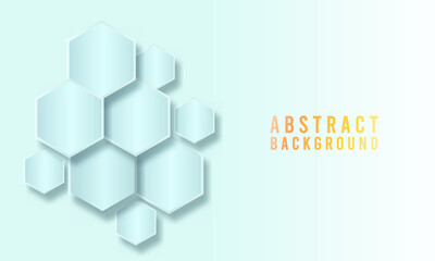 Abstract Geometric Shape Hexagon Background