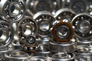 Bearings. Ball bearings. Thrust bearings.