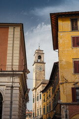 tower at Piazza XX Settembre in Pisa