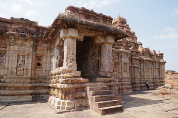 Obraz premium インド 世界遺産パッタダカルの建造物群