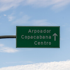 sign on ipanema