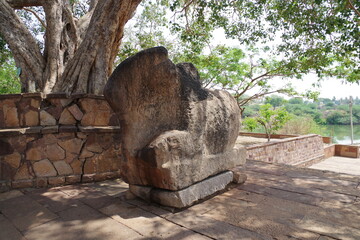 インド　世界遺産パッタダカルの建造物群