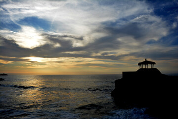 Where the ocean meets the sky