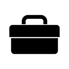 Toolbox icon, tool logo isolated on white background