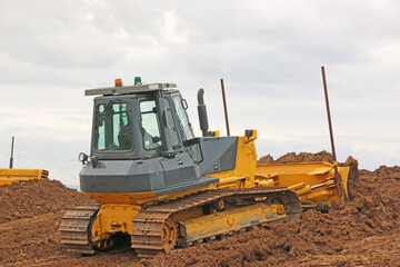 Bulldozer at work	