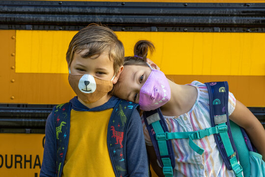 Back to school with masks