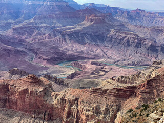 Grand Canyon with river 