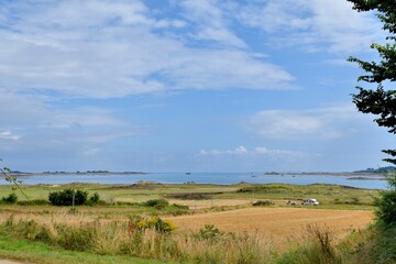 Obraz premium Beautiful seascape in the Tregor. Brittany France