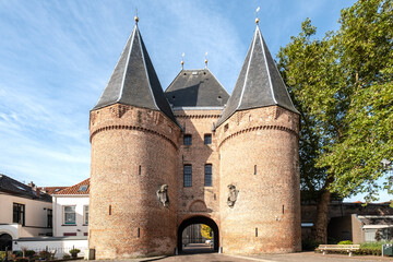 Koornmarktspoort in Kampen, Overijssel Province, The Netherlands