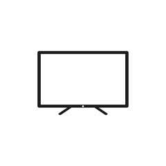 TV icon. Mockup. Vector Graphics