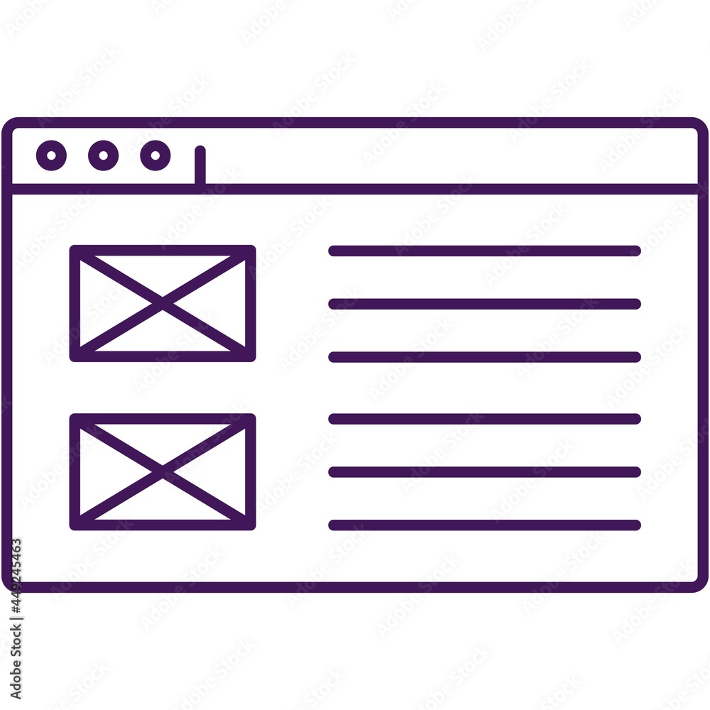 Poster web graphic software product design vector icon