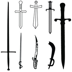 set of swords