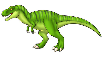T-rex cartoon dinosaur