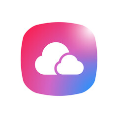 Clouds - Sticker