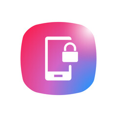 Locked Mobile - Sticker