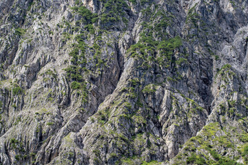 Felswand bei Gramais Tirol