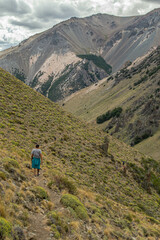 Fototapeta premium hiking in the mountains