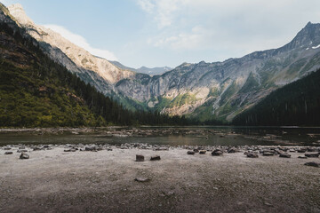 lake in the mountains