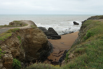 Crique sur la corniche Vendéenne