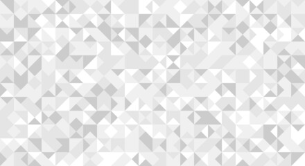 Minimalist empty triangular white silver universal background. Abstract elegant geometric seamless pattern for business, corporate, talks, and seminar presentation. Vector illustration