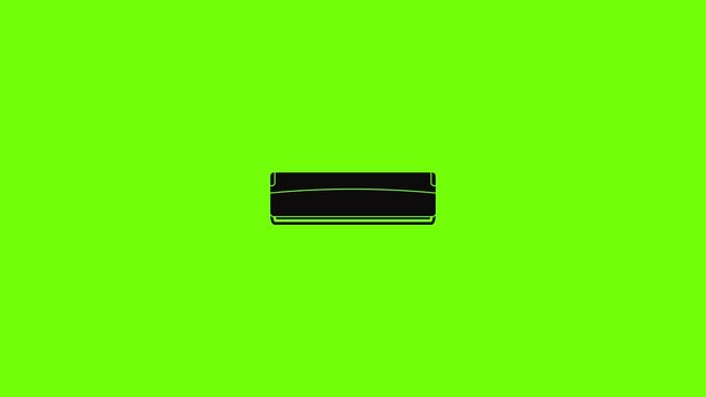 House conditioner icon animation