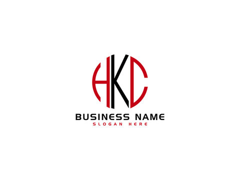Creative HKC Logo Letter Vector Image Design For Your Business