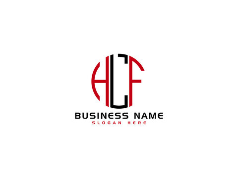 Creative HCF Logo Letter Vector Image Design For Your Business