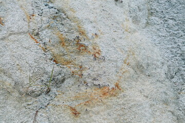 Blue Soil mit Kupfer Struktur, Nahaufnahme in Sagada, Philippinen