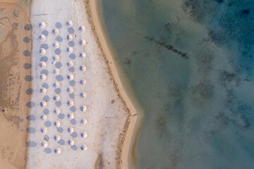 aerial view of nin beach - 449258446