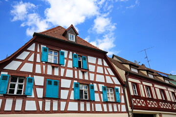 Fototapeta na wymiar Forchheim ist eine Stadt in Bayern mit vielen historischen Sehenswürdigkeiten