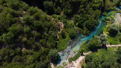 The Blue eye in the south of Albania.