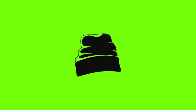 Beanie hat icon animation