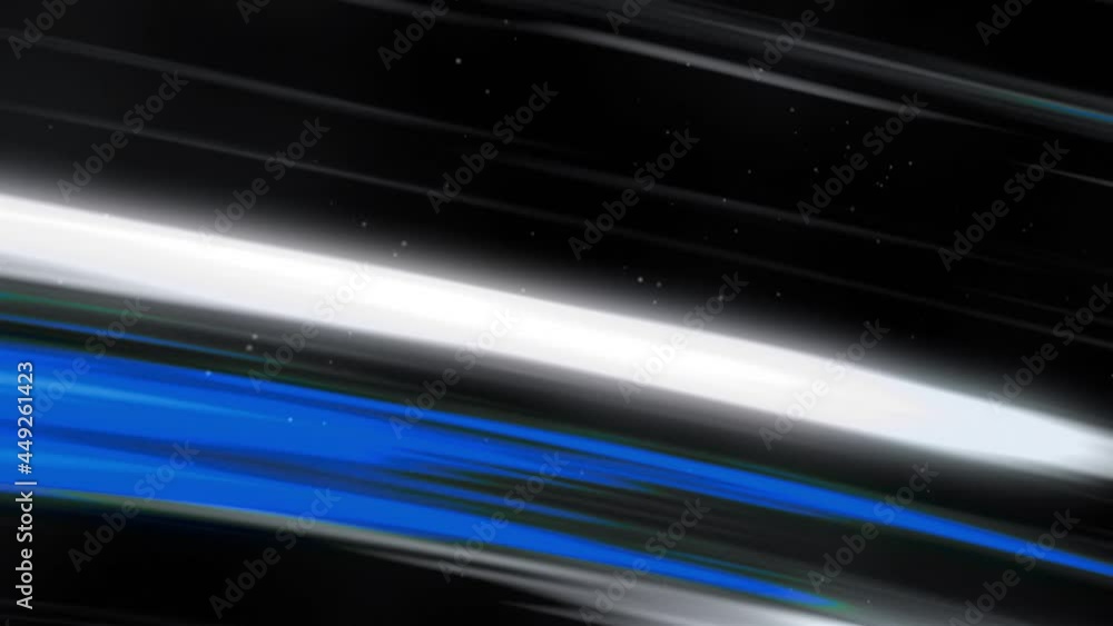 Poster stripes move quickly on black background. motion. moving lanes create effect of high-speed traffic. 