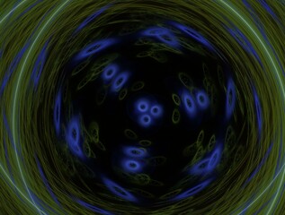 Imaginatory fractal background generated Image