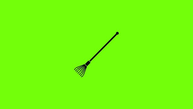 Farm fan rake icon animation
