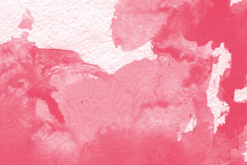 赤い水彩画の背景