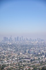 Fototapeta na wymiar Los Angeles Smog