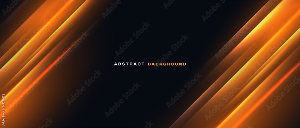 Wall mural shiny light abstract background with diagonal lines vector.