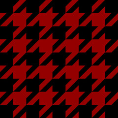 Goose foot. Houndstooth tartan tweed