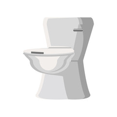 closed toilet bowl
