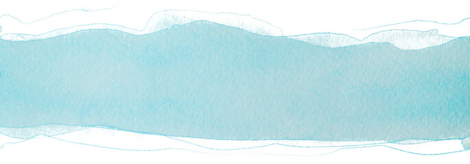 watercolor stripe multilayered blue